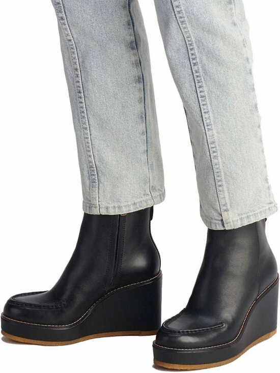 Coach Women's Brady Platform Wedge-Heel Ankle Boots - Picture 3 of 7